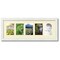 ArtToFrames Collage Photo Picture Frame with 5 - 4x6 inch Openings, Framed in White with Over 62 Mat Color Options and Plexi Glass (CSM-3966-153)
